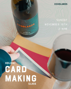 Holiday Card Making Class